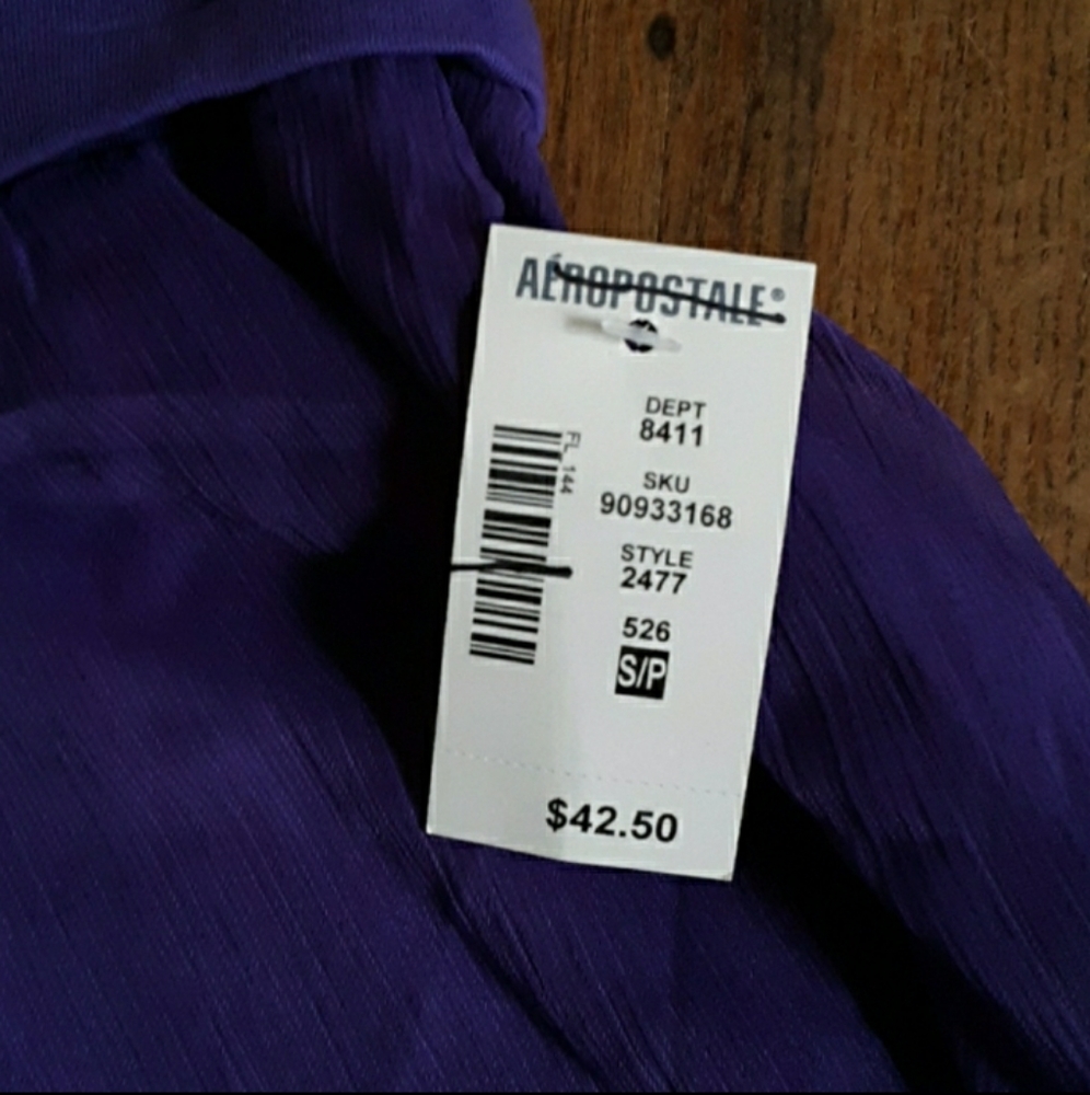 Aeropostle High Low Sheer Overlay Skirt - Picture 4 of 4